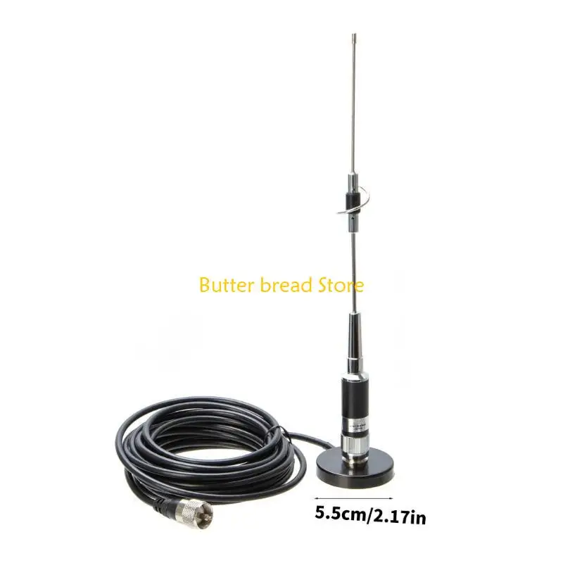 W89C CR-77 Antennas set Base Antennas Includes PL259 Connector & Small Base for Communication Professionals