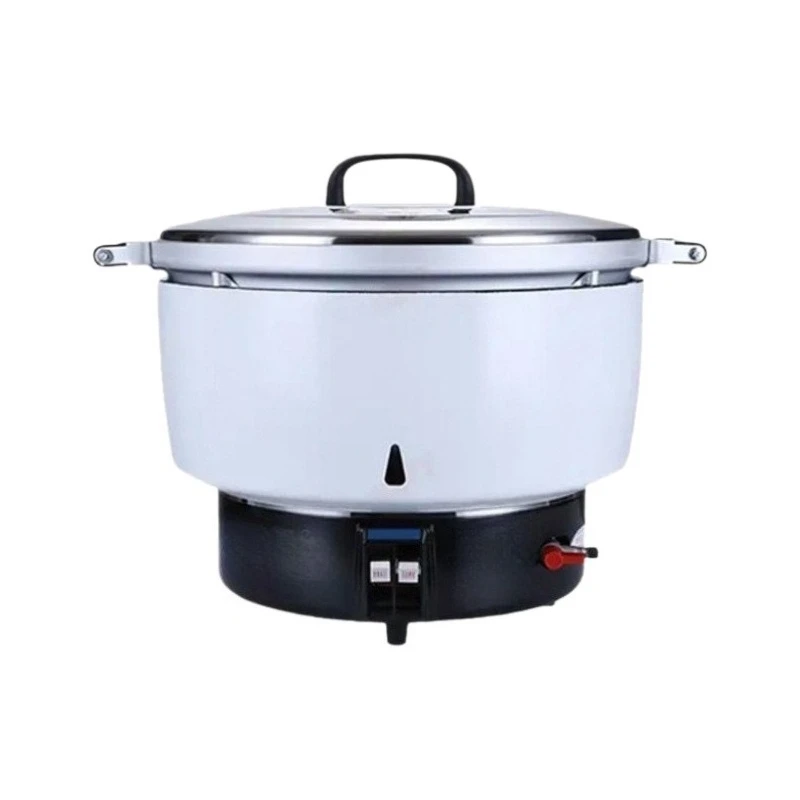 Large Capacity Automatic Commercial Gas Rice Cooker Natural Gas LPG Rice Steamer For Restaurant