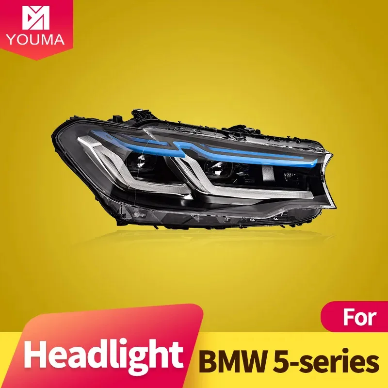 

Car Styling Head Lamp for BMW 5-series G38 Headlights 2018-2020 G30 LED Headlight Projector Lens DRL Auto Accessories