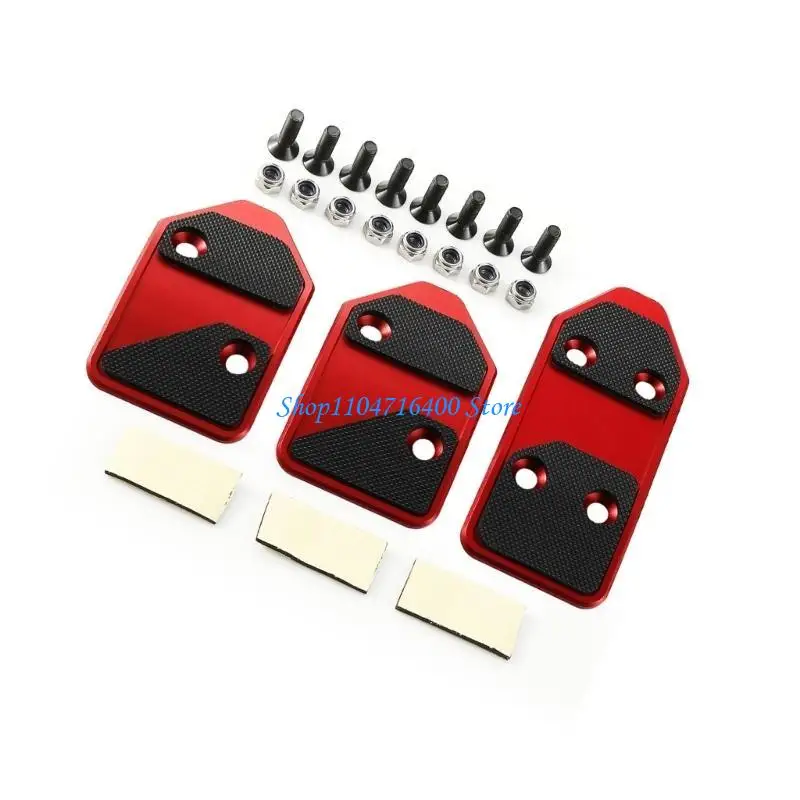 

y1gd High Performances Aluminum Footrest Cover Protector For Improved Stability And Safety On Terrains With Easy Maintenance