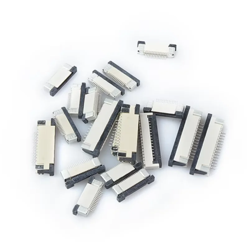 10Pcs FPC FFC Connector 0.5mm 1.0mm AWM 20624 80C 60V VW-1 Flat Cable PCB 4/5/6/7/8/10/12/14/16/18/20/26/30/32/36/40/50/60Pin