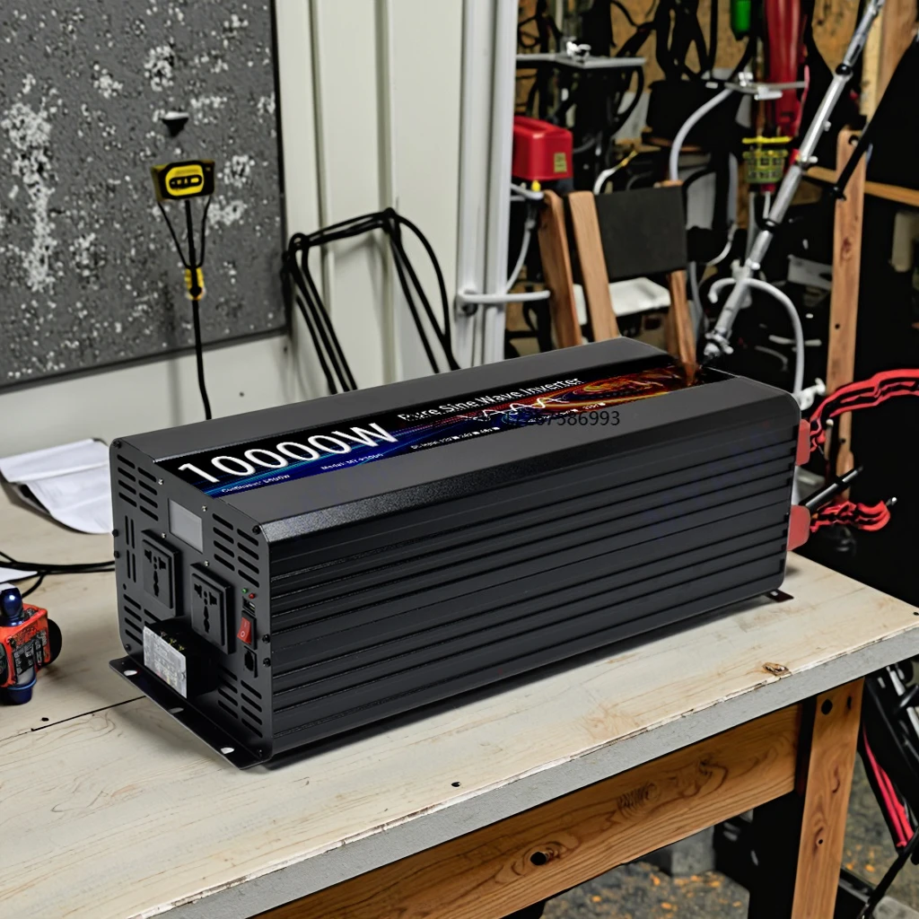 

5KW/10KW AC Power Inverter 12V 24V 48V Dc to AC 220V 50hz Multi Output Pure Sine Wave Car Inverter Off-Grid Solar Inverter