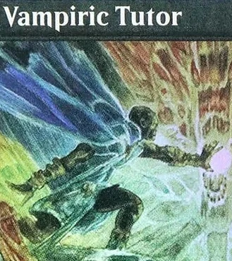 

'Vampiric Tutor' High Custom Magical Proxy Cards black Game High Quality Proxy Gathering Board Playing Game Trading Cards