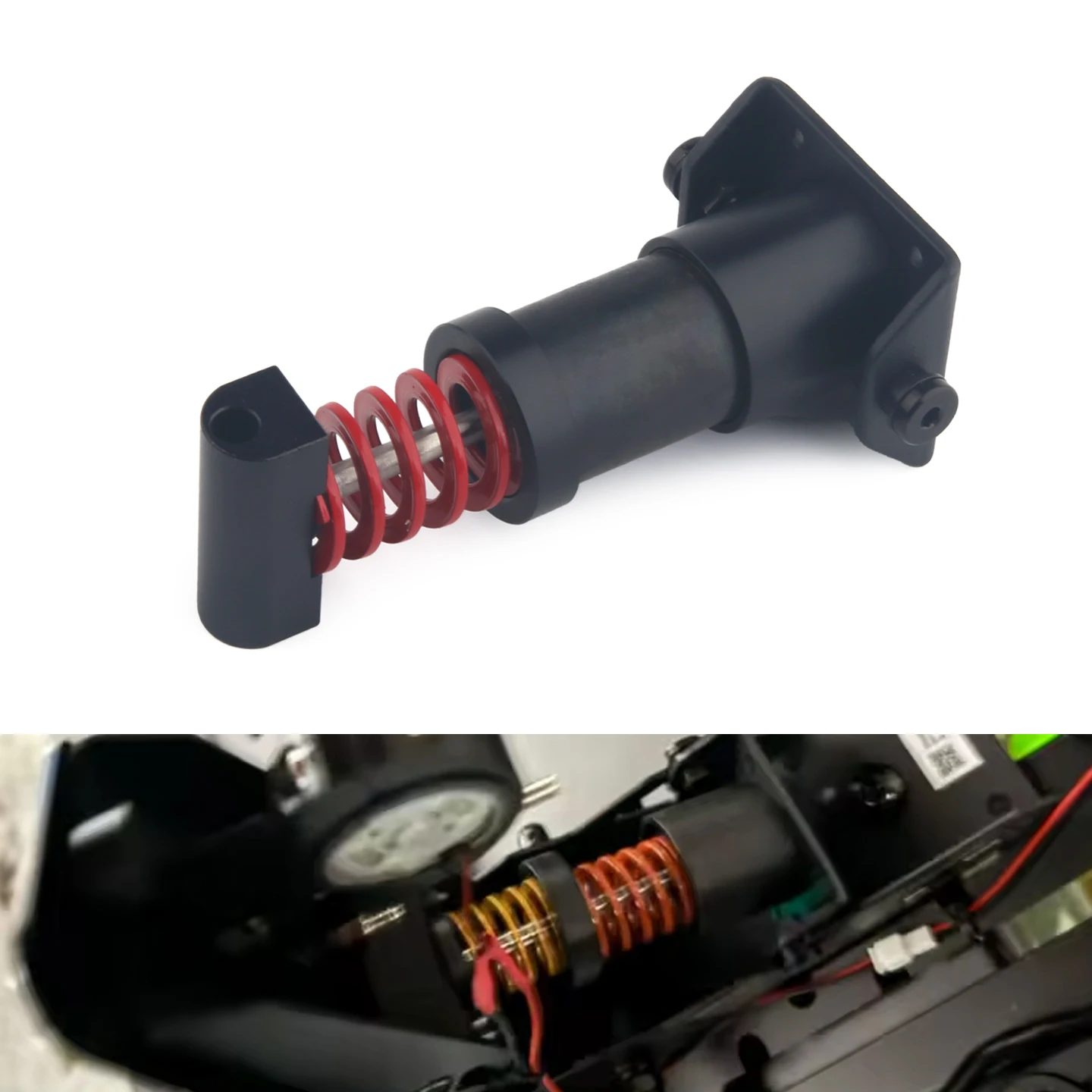 SR-P Lite Bremspedal-Upgrade-Kit mit Feder und Dämpfungsblock sowie Stop-Schalter für R5 Racing Simulator, Maßgefertigtes Sim-Racing-Zubehör – Detail 1