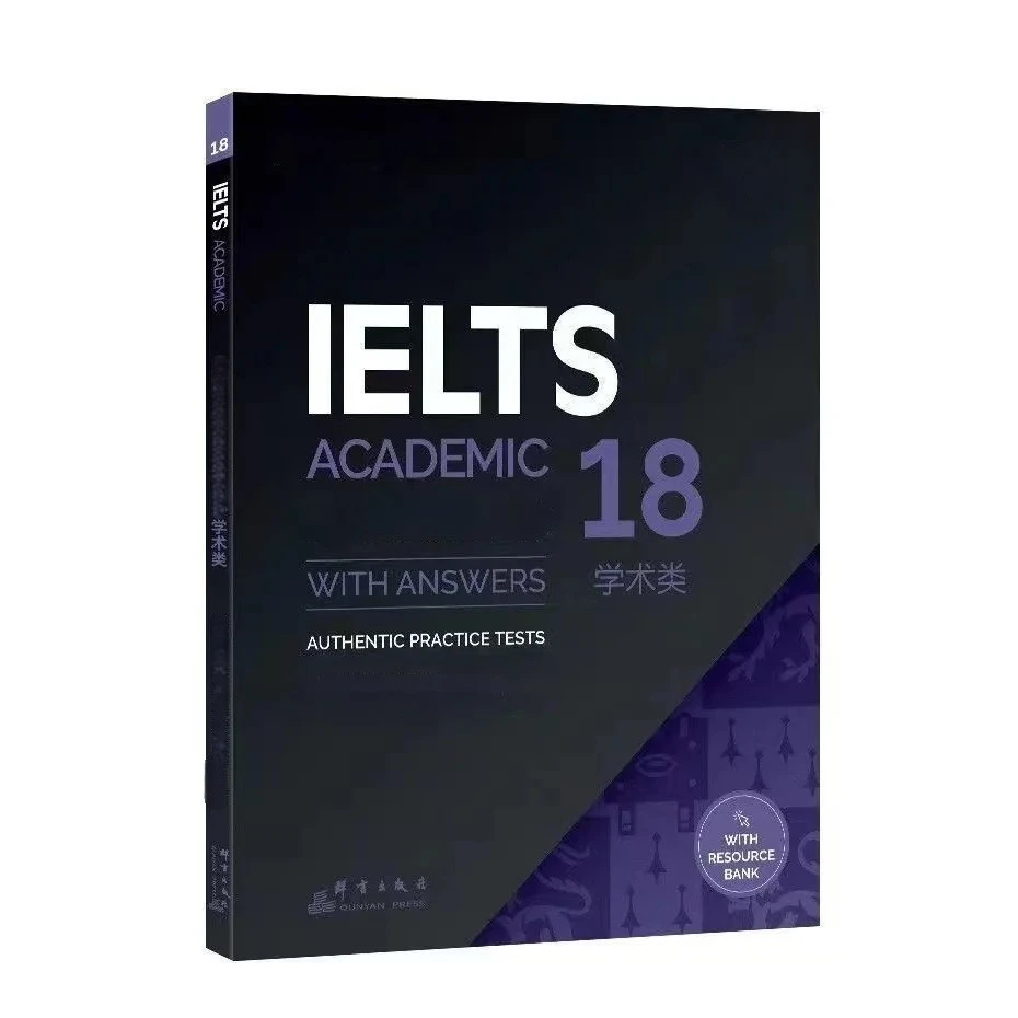 الإنجليزية الجديدة Ielts 18 التحدث الأكاديمي الاستماع القراءة الكتابة كتاب الدراسة المصنف اختبارات الممارسة الأصلية