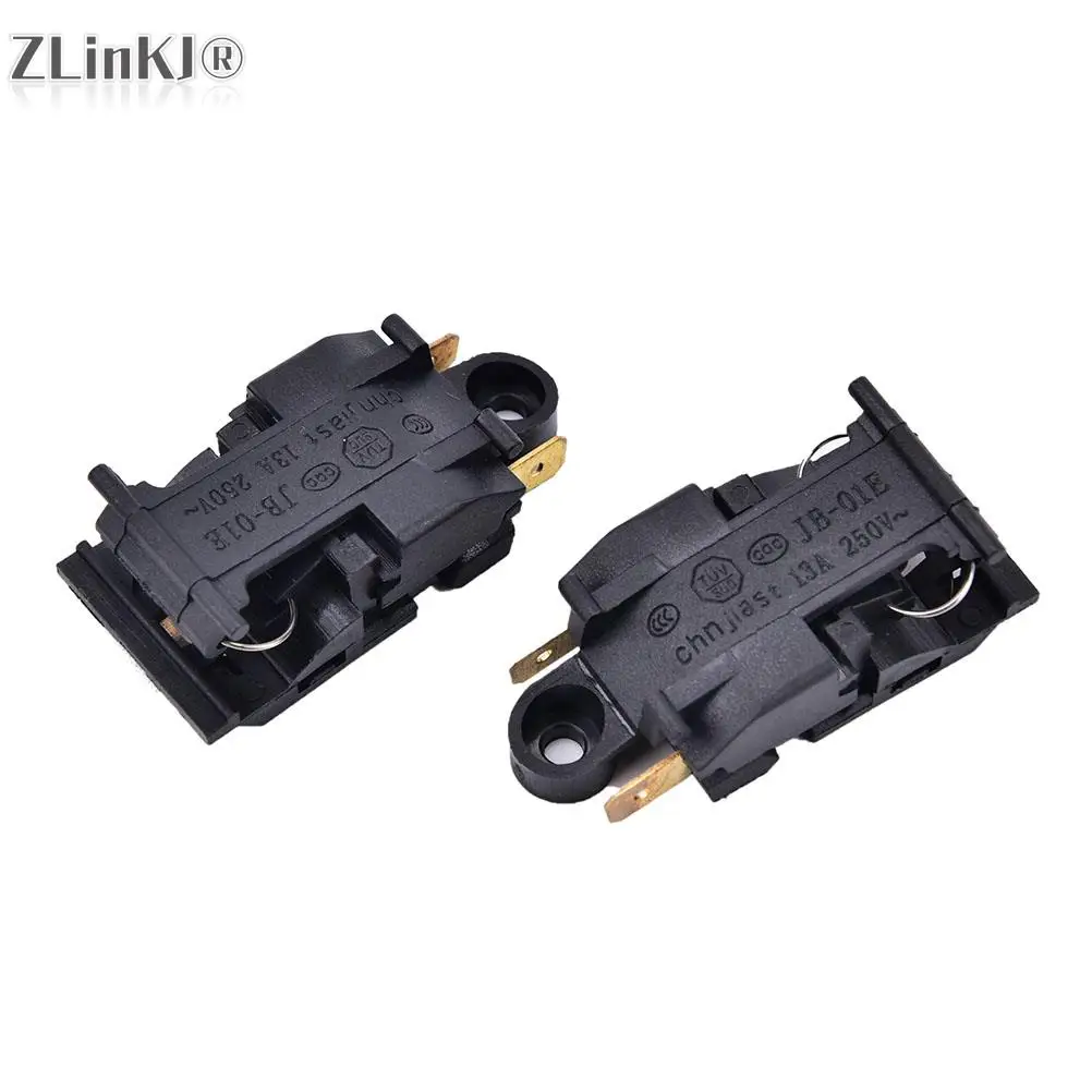 2pcs 13A  250V (V) Electric Kettle Thermostat Temperature Switch 2 Pin Terminal Kitchen Appliance Parts 46x21mm New image 4