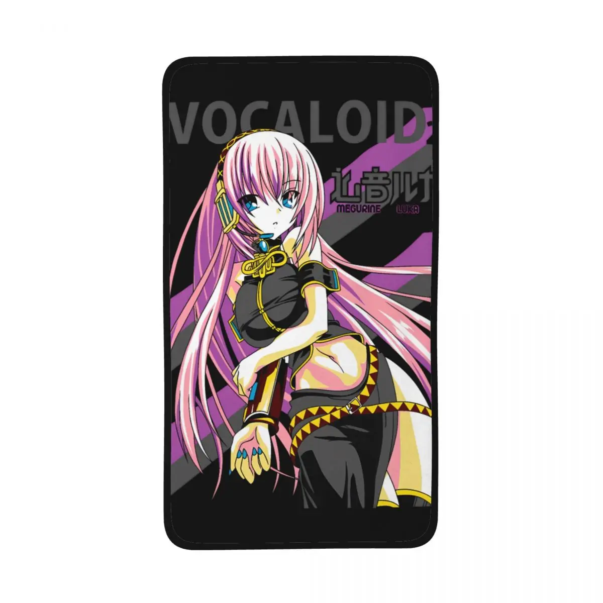 ベストセラー-ルカ-ボーカロイド-コーラルベルベットタオル-アウトドア用-糸くずの出ない