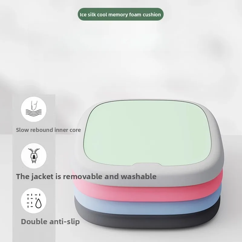 

Memory Foam Car Seat Cushions With Lumbar Support Are Suitable for Car And Office Seat Cushions Providing A Cool And Breathable