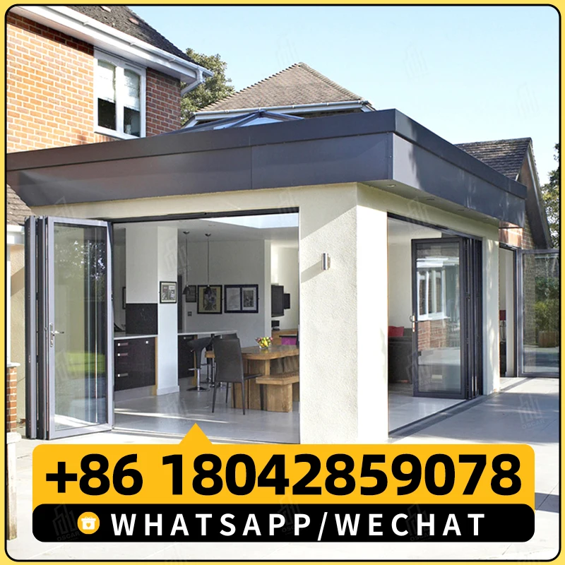 6+0.76+6 mm glas vordach Stainless Steel Bracket/ glass canopy /Front/Back Door Porch Shelter awning canopy