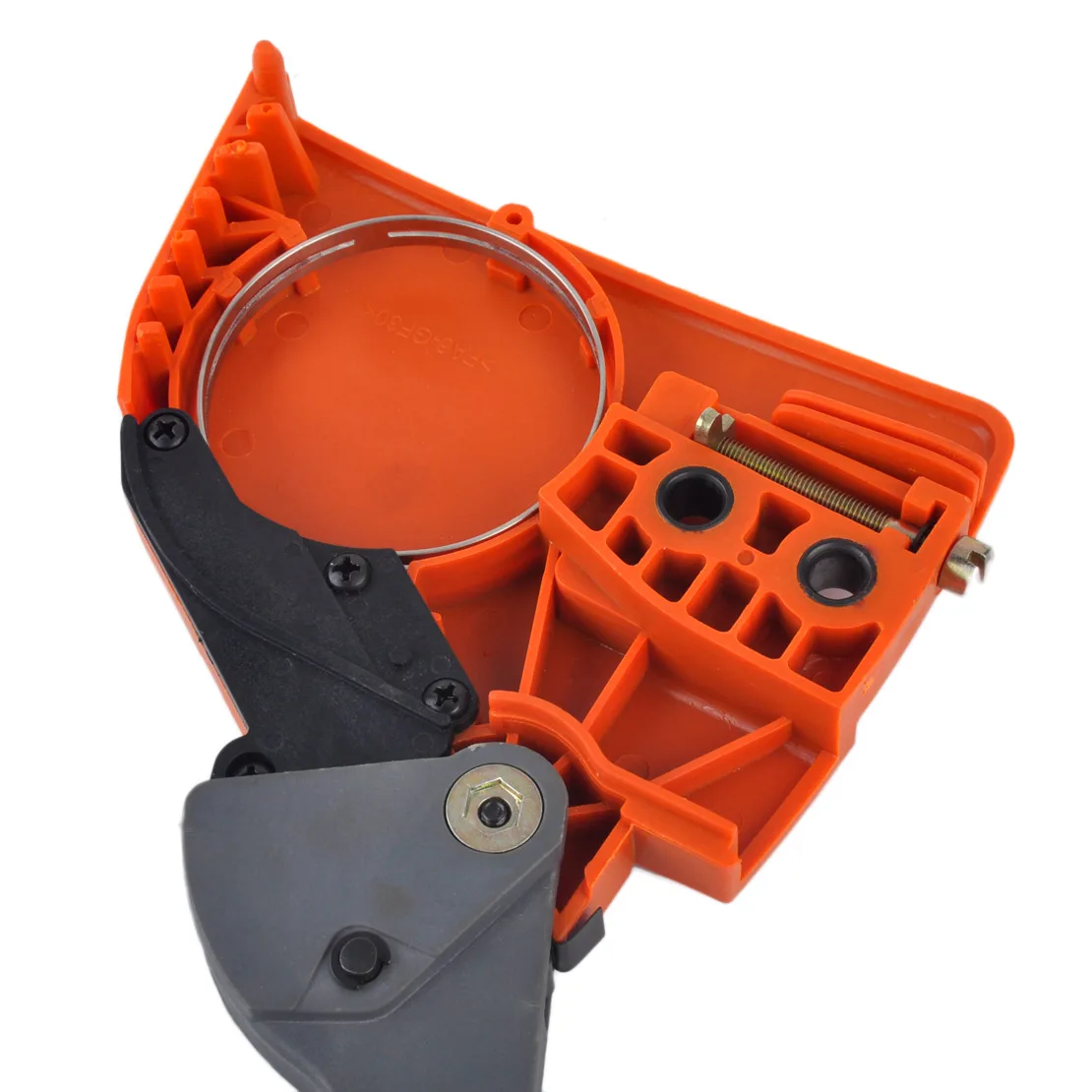 LETAOSK Kit maniglia freno a tamburo con cuscinetto coperchio pignone frizione di alta qualità adatto per motosega Husqvarna 36 41 136 137 141 142