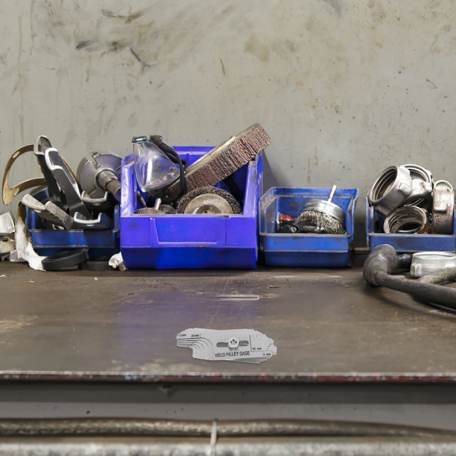 

1 Set Fillet Weld Gauge 6-Function Welding Inspection Tool Thickness Depth Measurement For Professional Welders Welding Gauge