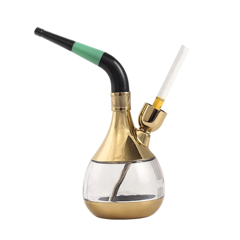 

New High Quality Business Water Cigarette filter Reduce Tar Multifunction Smoke Pipe Vintage Durable Reusable Smoking Holders