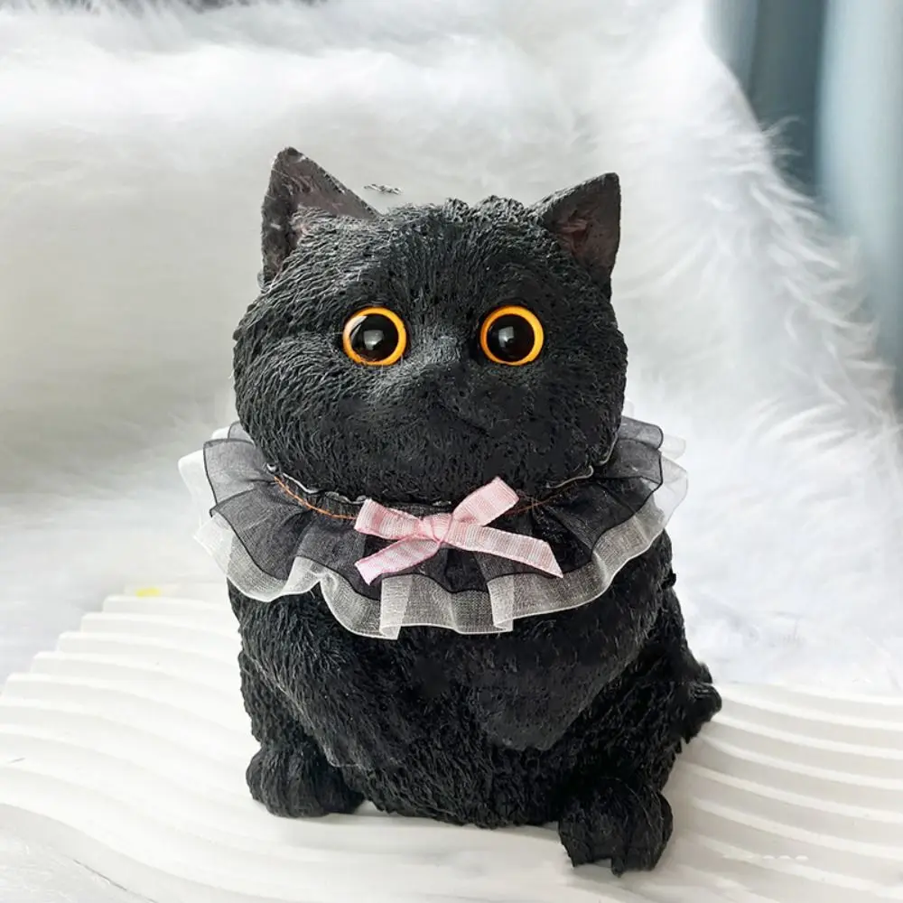 Rimbalzo lento Big Cat Doll Spremere Giocattolo Animale Cartoon Simulazione Gatto Spremere Giocattoli Colorati Mini Cat Fidget Toy Mini Ornamenti