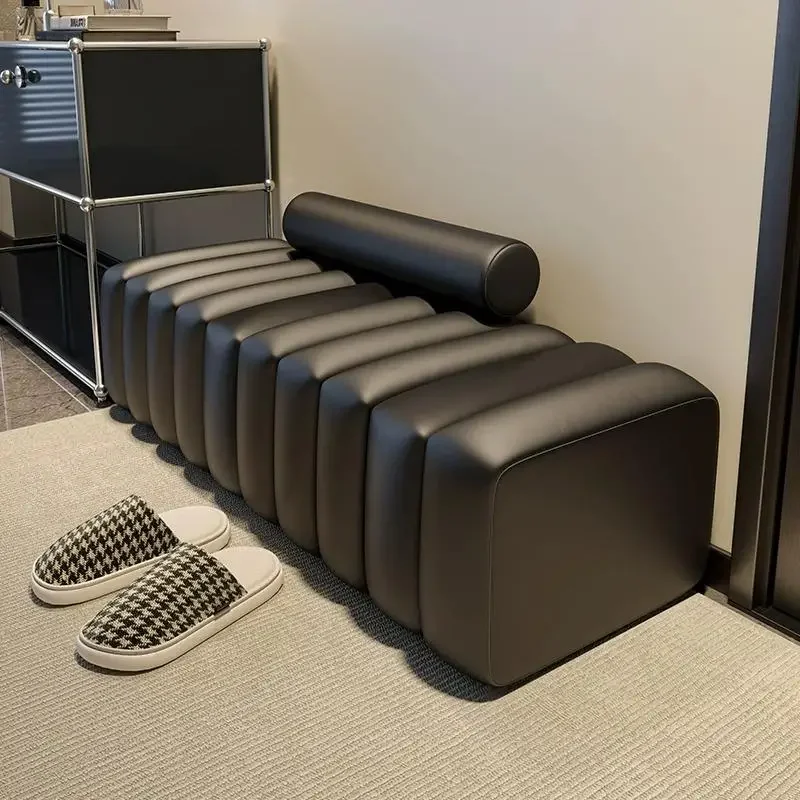 Internet celebrity creative personality door shoe changing stool light luxury living room cloakroom home clothing store