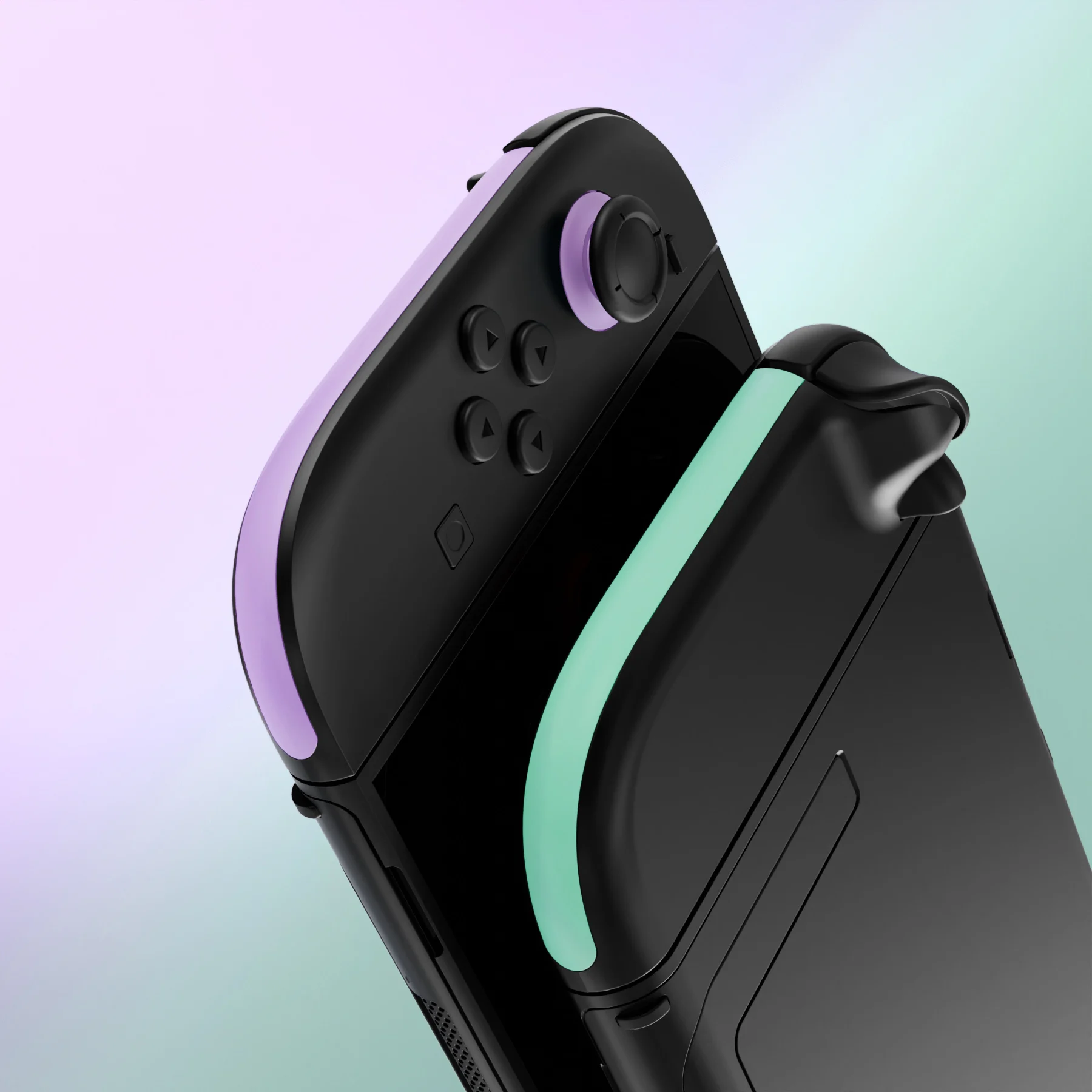 eXtremeRate Replacement Decorative Strips for Joycon 2, DIY Decoration Strip Side Housing Trim Shell for Nintendo Switch 2 view 5