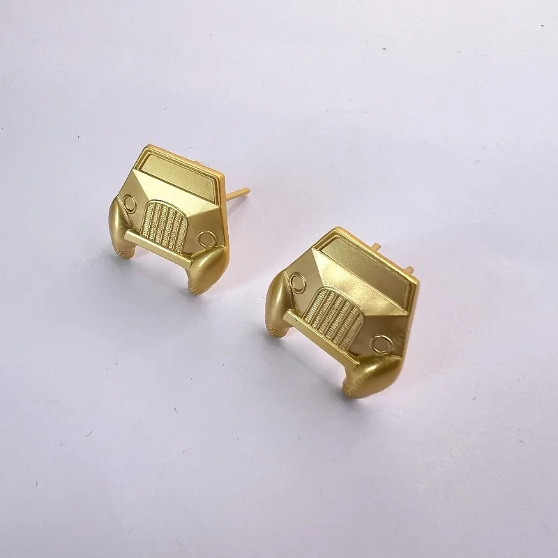 Vintage 1955 Chinese PLA Officer's Car Insignia Collar Pin - Commemorative All Copper Badge