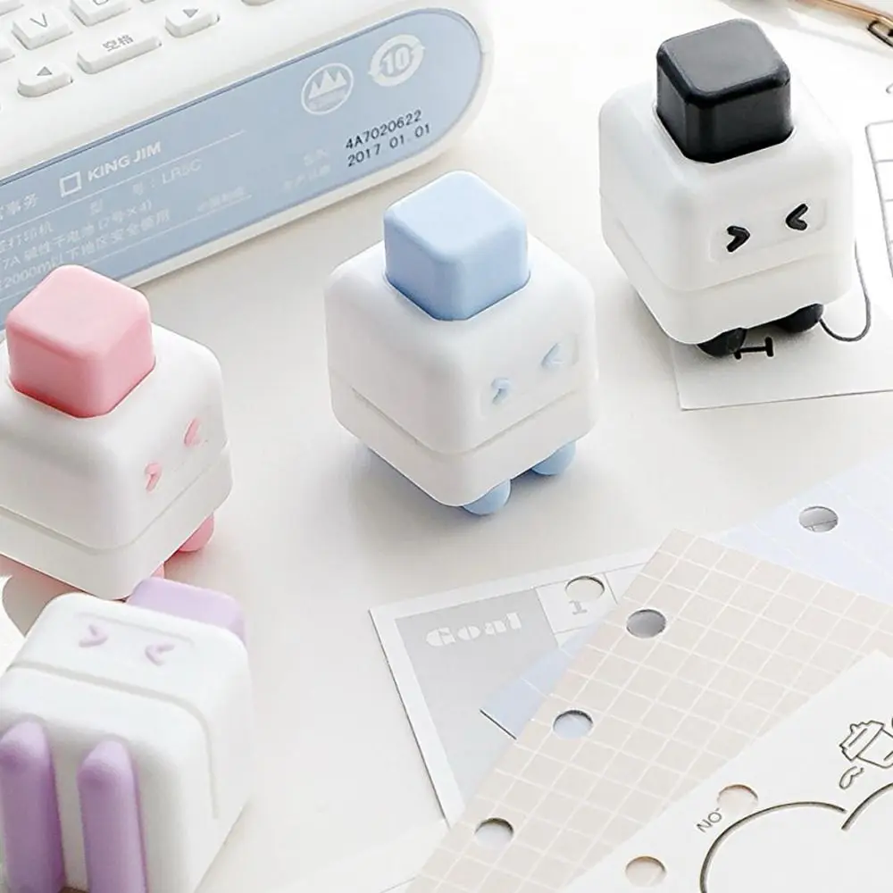 Multifunctional Mini Single Hole Puncher Single Hole Labor-saving Design Round Hole Punching Machine Circular Embosser Students