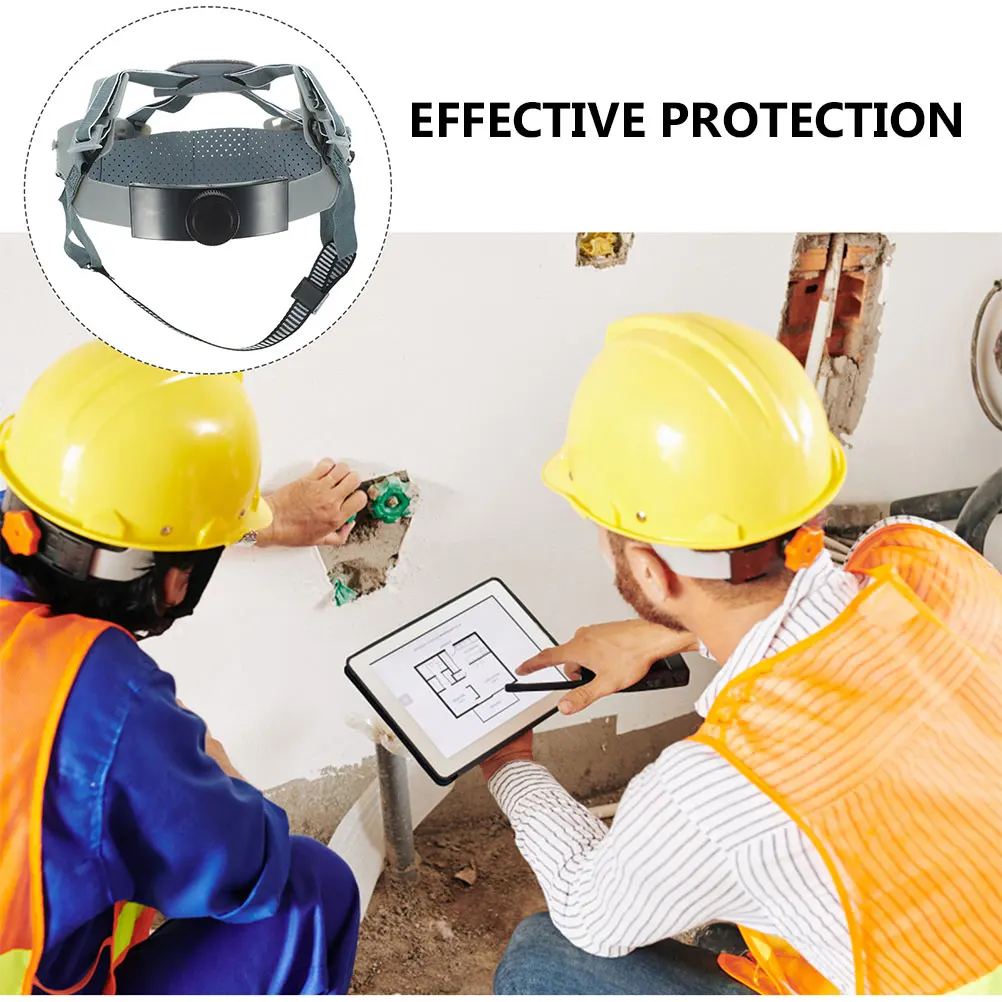

2Pcs Hard Hat Liner Replacement Adjustable Safety Hat Accessories Durable Protective Breathable Construction Accessories