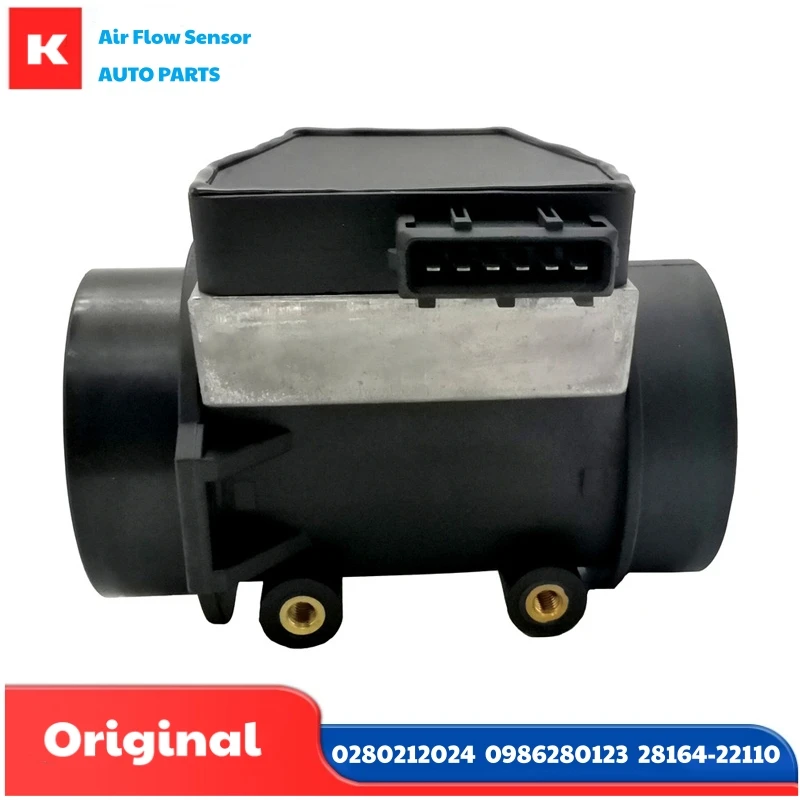 

0280212024 0986280123 2816422110 77118780 28164-22110 Air Flow Meters for Fiat Punto 176 1.4 GT Hyundai S Coupe SLC 1.5 I Turbo