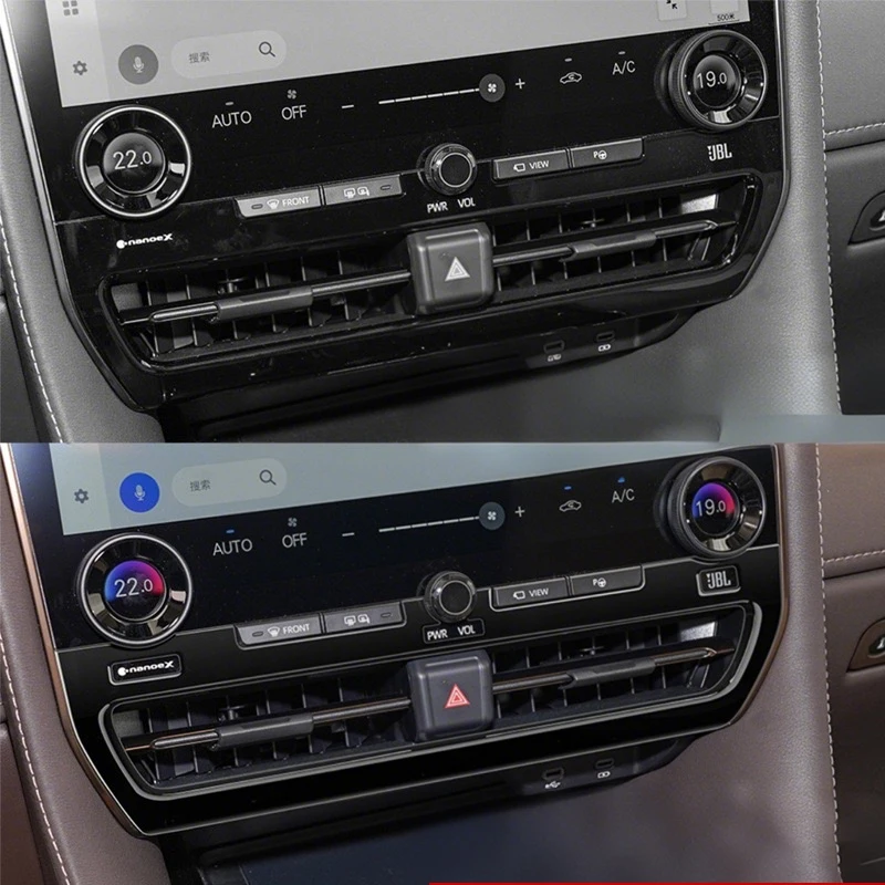 

Enhanced Upgraded Air Outlet Frame Decorative Accessories Mobile Phone Grade Protection for Toyota Alphard 40 Series Vellfire