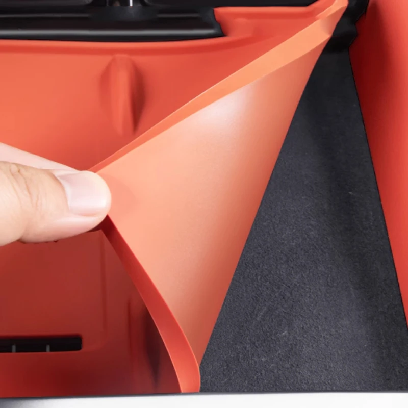 ل BYD سيليون 8 تانغ L DM/EV 2025-2026 سيارة شحن لاسلكي لوحة بطانة حماية من السيليكون الداخلية الغبار مقاوم للماء ملحق #4