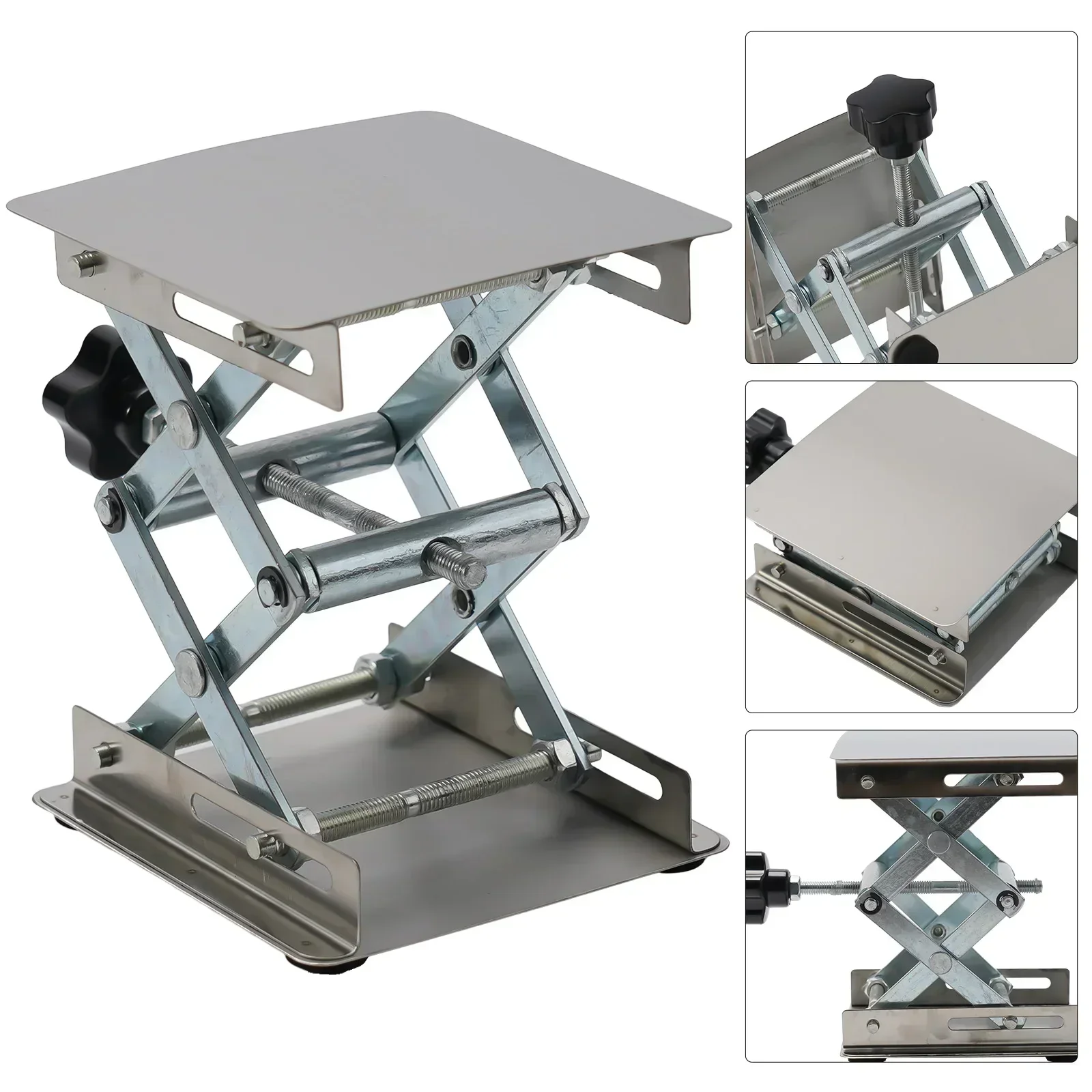 Precision Woodworking Stand Adjustable Stainless Steel Lifting Table For Enhanced Efficiency (110 130 Characters)