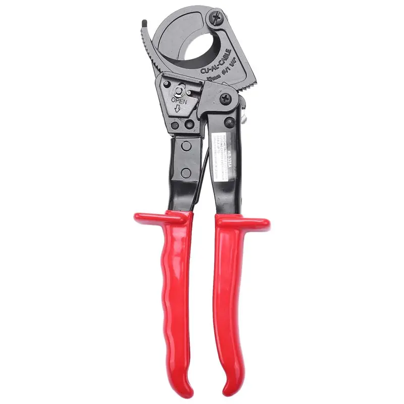 2X HS-325A 240Mm2 Ratcheting Ratchet Cable Cutter Germany Design Wire Cutter