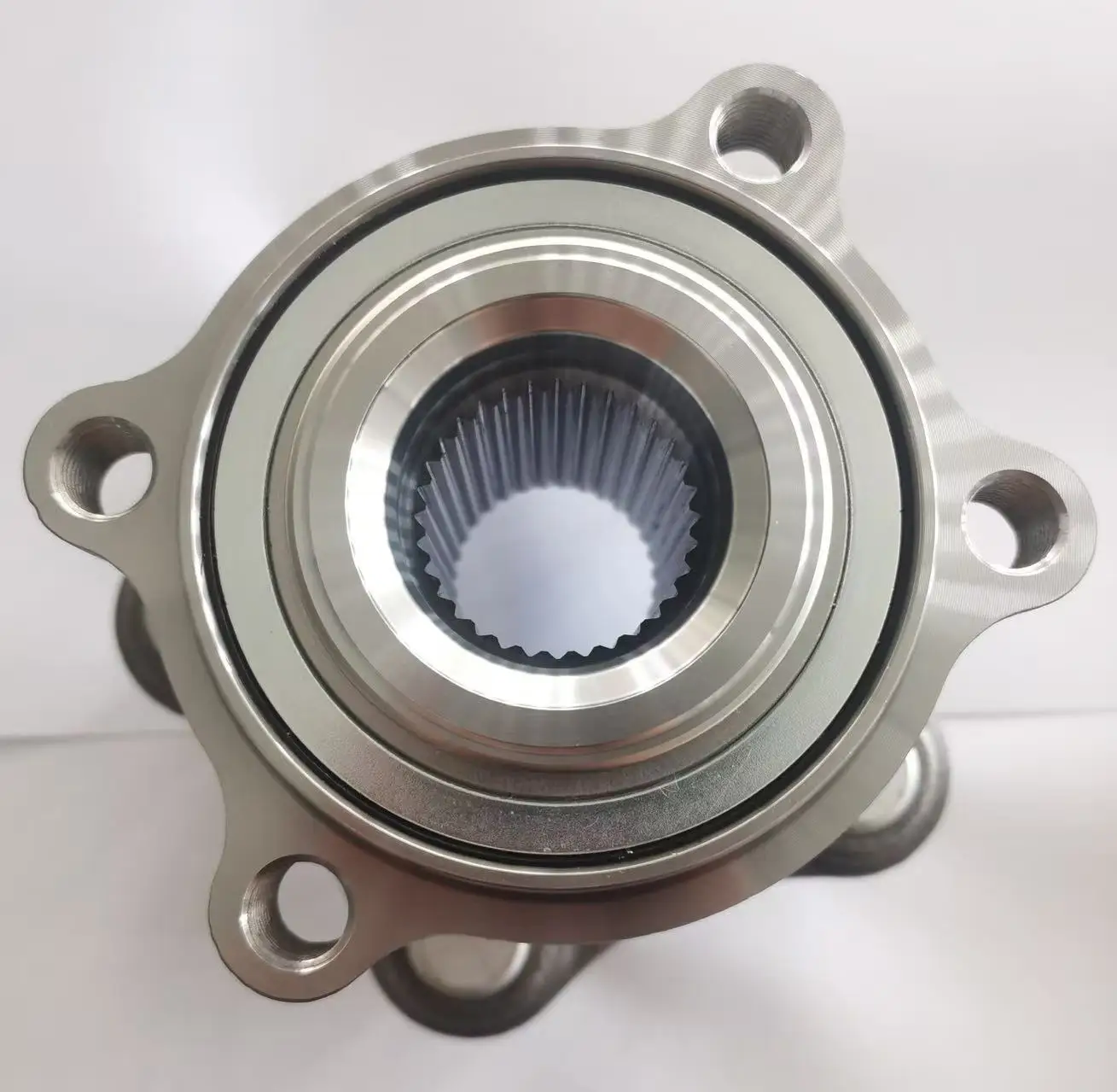 Front Wheel Hub Assembly 1603211 for 1998-2009 Models Flange Base with Four Threaded Holes Large Disc