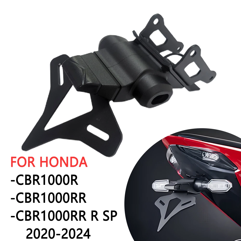 

For Honda CBR1000RR-R CBR1000 RR-R 2020-2025 Motorcycle Rear Short Tail Stock Tidy License Plate Holder Tailstock Bracket Kit