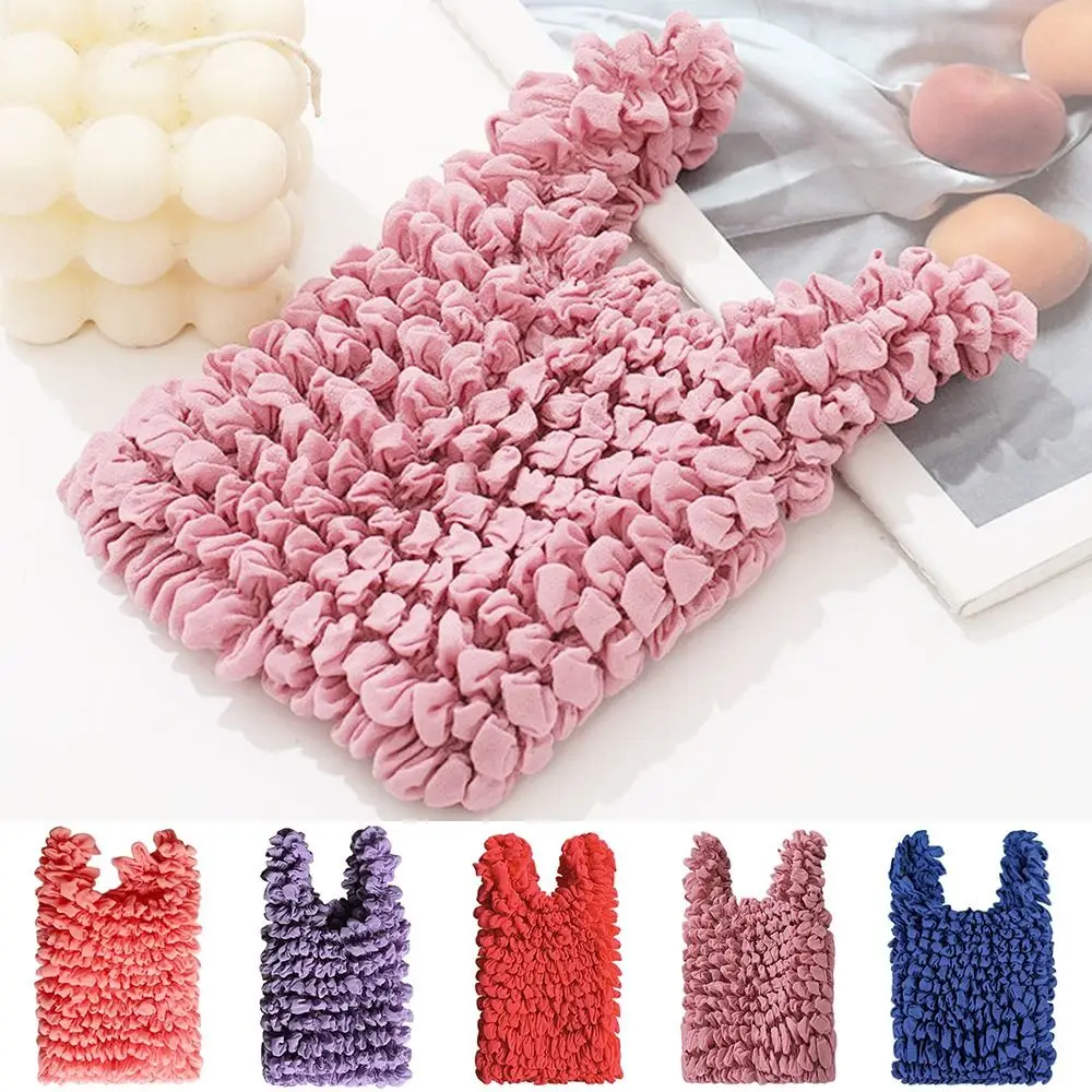 

Складная эластичная сумка большой емкости. Гибкая сумка для покупок с пузырьками. Эластичная эластичная сумка.