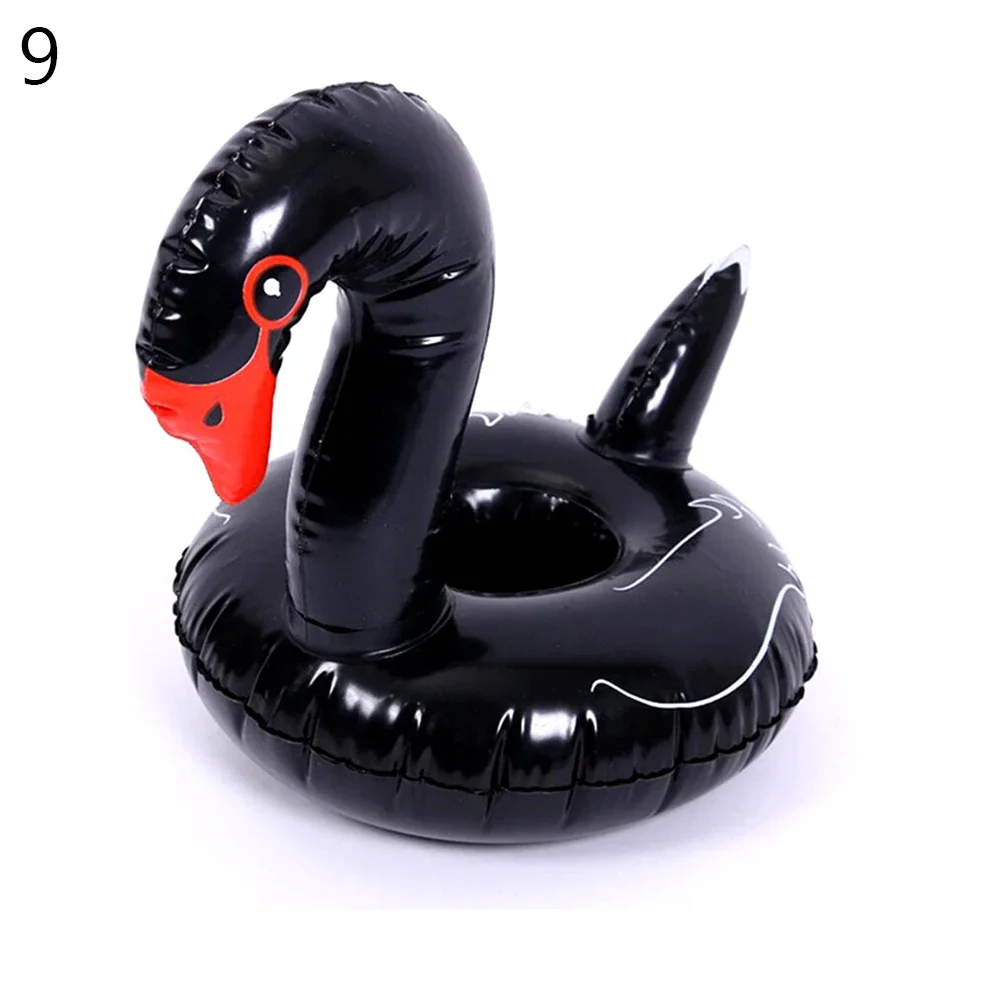 2 Soportes Flotantes Para Bebidas De Piscina – Inflables De PVC De 19x19 Cm, Ideales Para Verano Y Fiestas Acuáticas