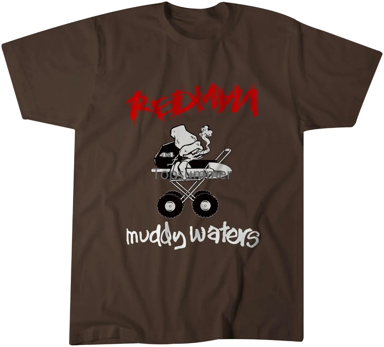 Redman schlammiges Wasser promo t-shirt-klassische hip-hop-def squad