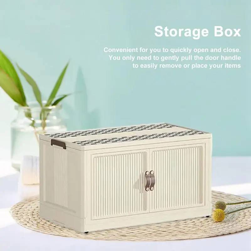 

Collapsible Stackable Storage Bins Large Capacity household clothes quilt bedroom storage box living room children's toy Storage