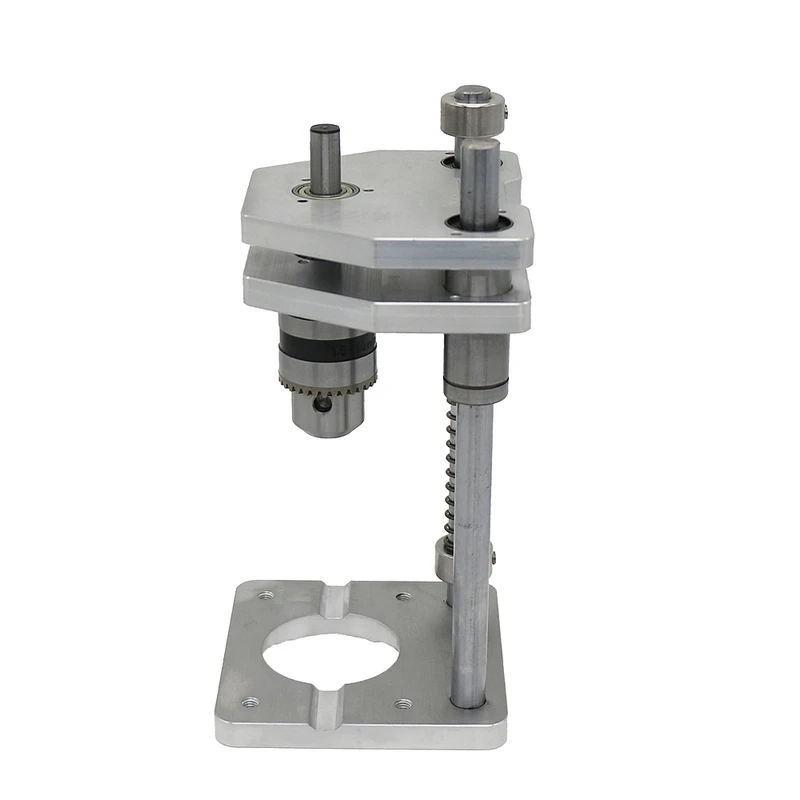 1Piece Aluminum Alloy Punch Locator Woodworking Drilling Auxiliary Bracket Positioning ToolPrecise