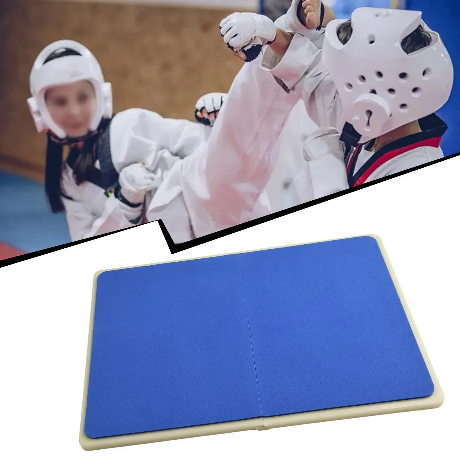 1pcs Taekwondo Breaking Board ABS Reusable Board With Round Edge Design For Taekwondo Training Accessories 4 Colors Option