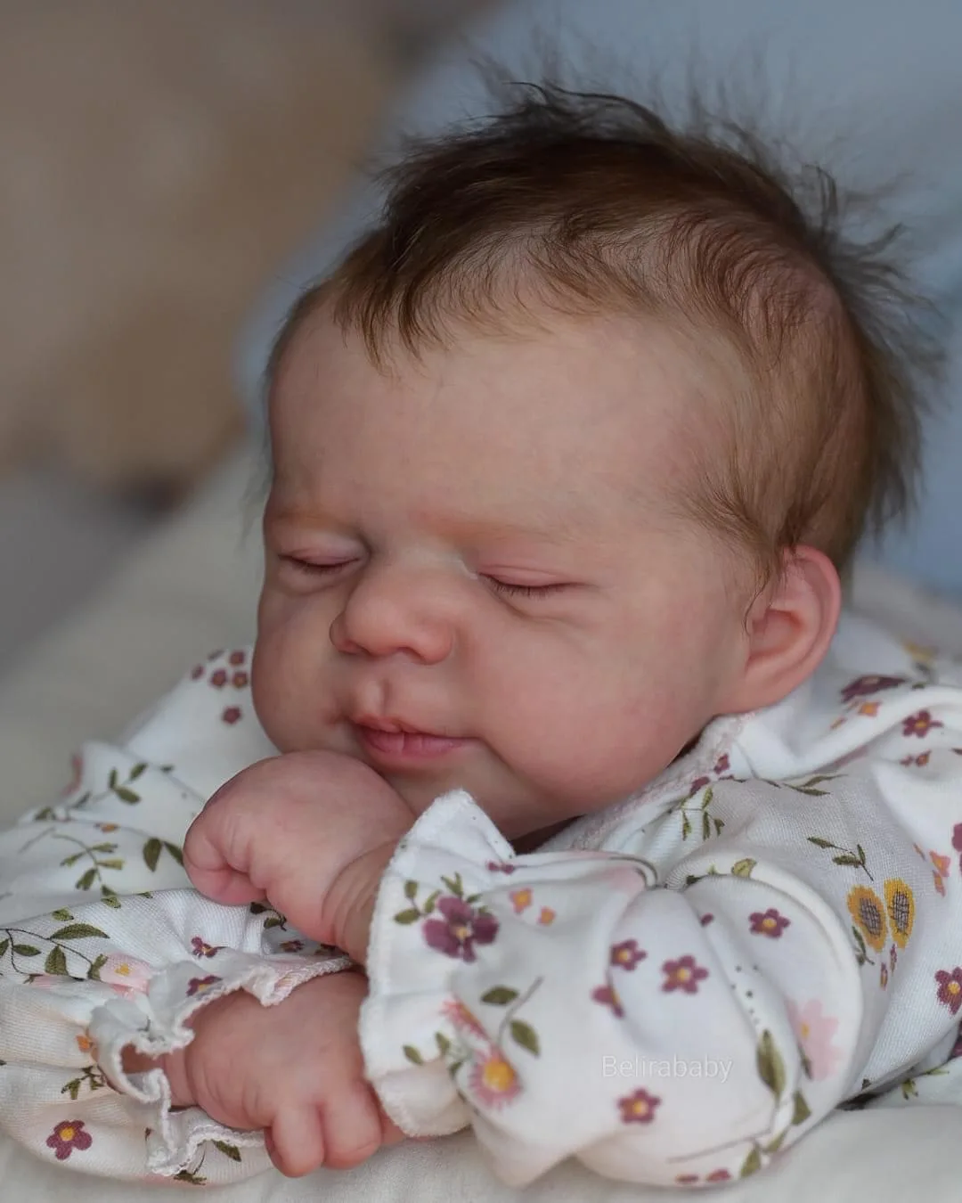NPK 19inch Pascale Newborn Baby Reborn Doll Full Body Realistic 3D Skin Multiple Layers Painting Visible Veins Soft Touch Doll