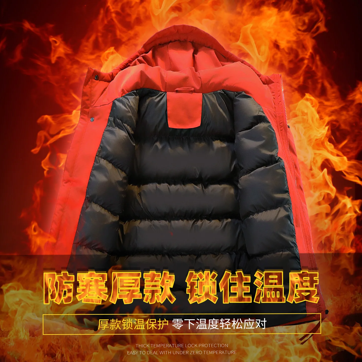 Men New Trendy Couple Windproof Warm Parkas Men Thick Outdoor Windbreaker Coat Men Fashion Casual Waterproof Coat Men Outerwear