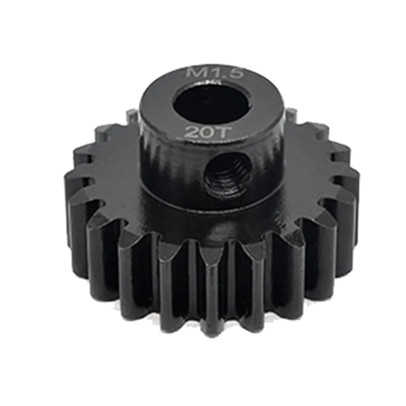 

AINY 1PCS Motor Gear M1.5 8Mm 20T Pinion Motor Gear for 1/5 1/6 RC Car RC 55 56 Series Motor Brushless Motor