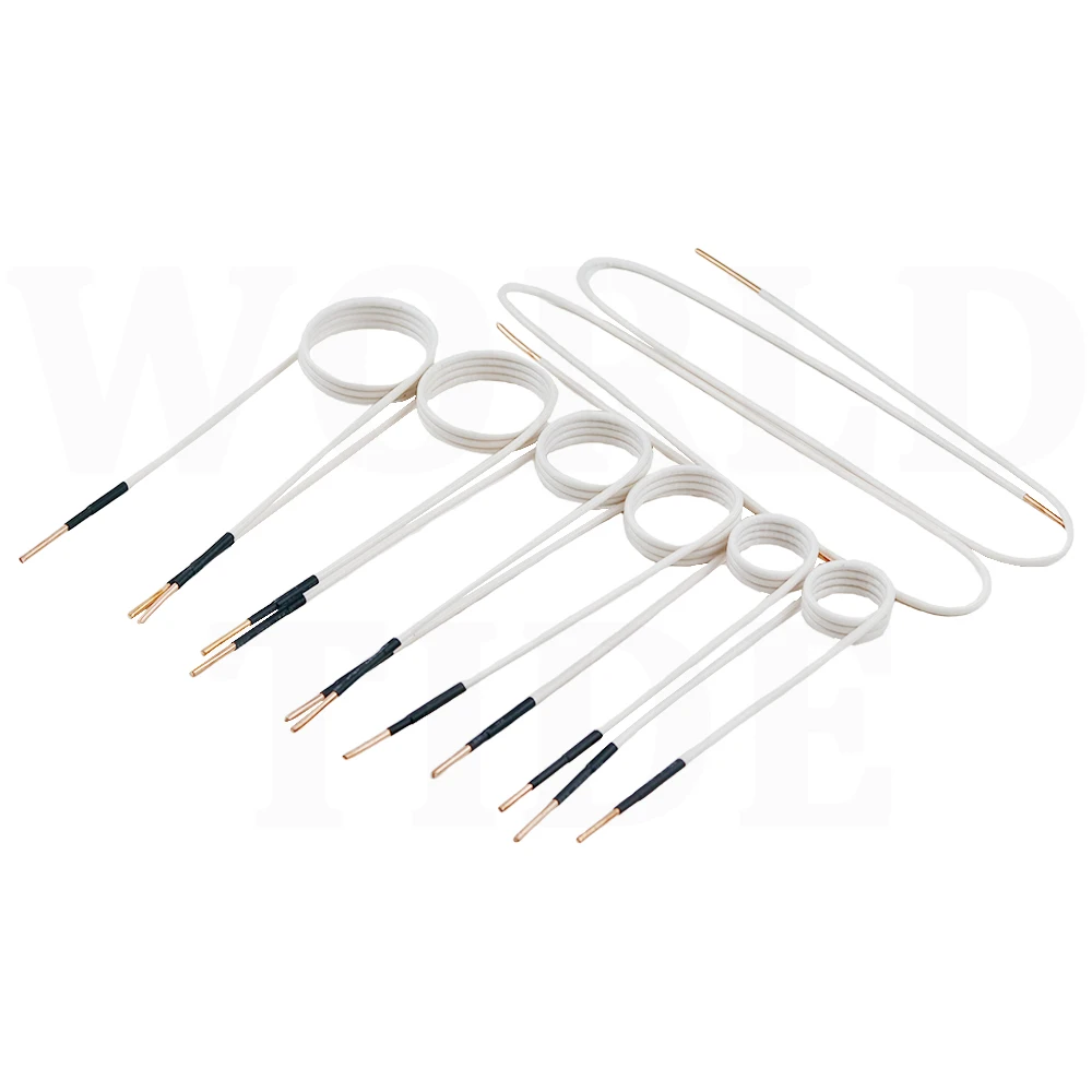 8Pcs Induction Bolt Heaters Coils Electric Flameless Heating Element Magnetic Induction Heater Induction Kit Car Repair Tools