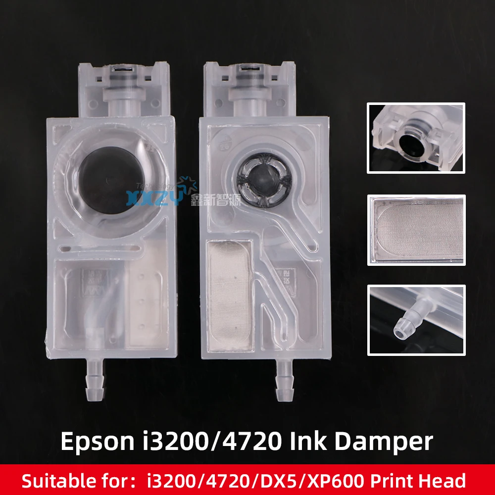 i3200 4720 Printhead Ink Damper for DTF Eco-Solvent Printer Negative Pressure DX5 XP600 Damper Special for White Ink