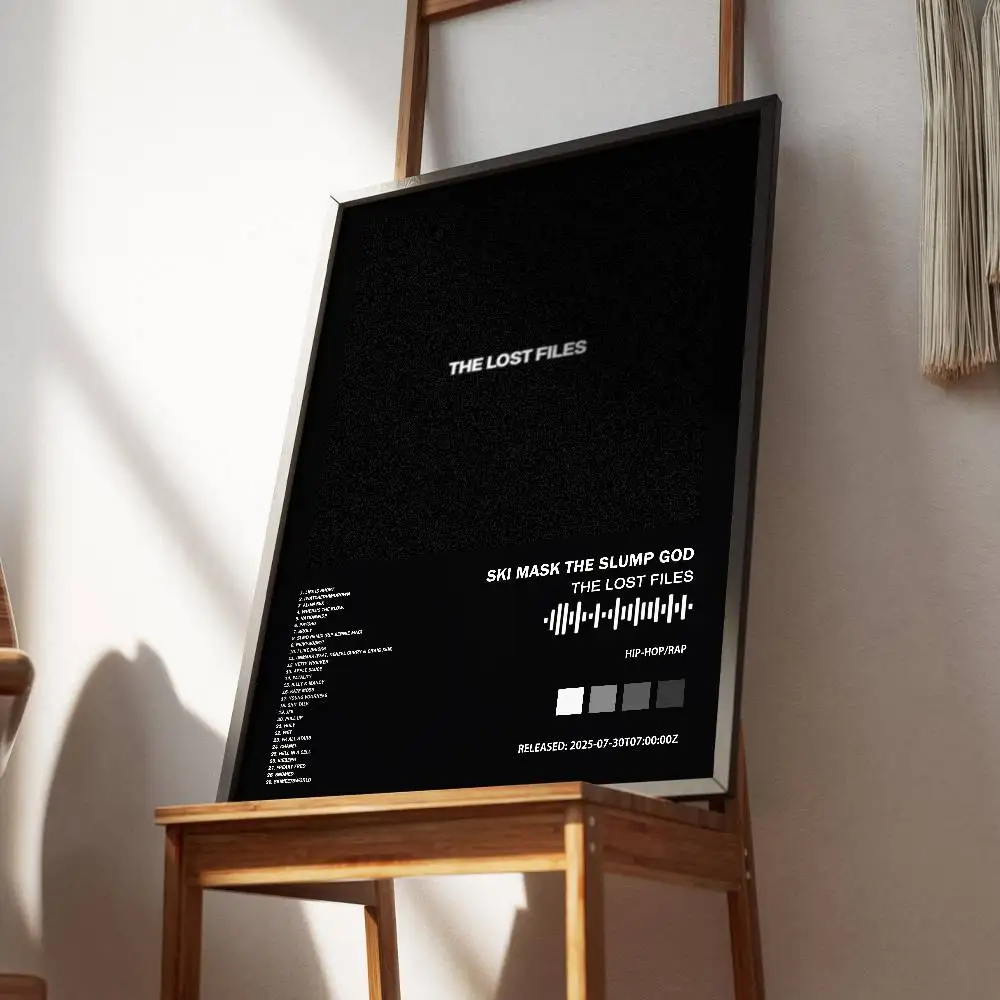 Ski Mask the Slump God Poster Album Art Cover Songs Music Rap Wall Waterproof Paper Sticker For Living Room Home Decor