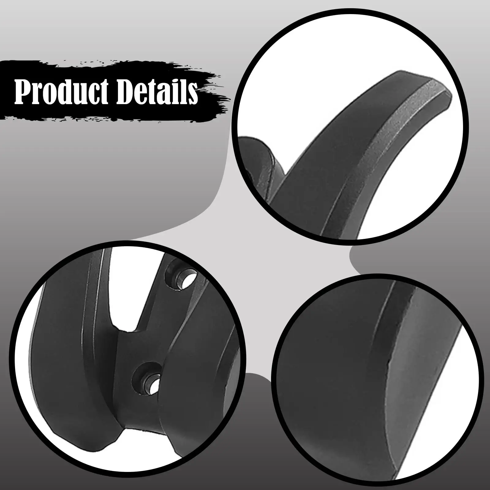 Hak przedni do hulajnogi elektrycznej, solidny, wygodny dodatek dla dorosłych, poręczny hak do zawieszania, nylonowy hak do przenoszenia, praktyczny hak do zawieszania, czarny