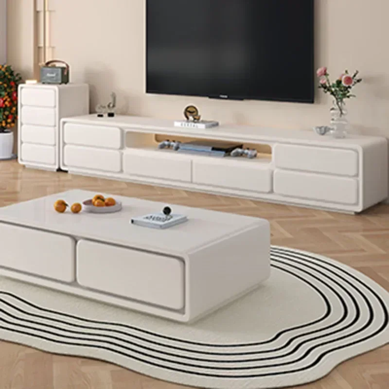 Bedroom Unique Tv Table Shelf Floor White Drawers Designer Speaker Entertainment Tv Stands Muebles Entrance Hall Furniture