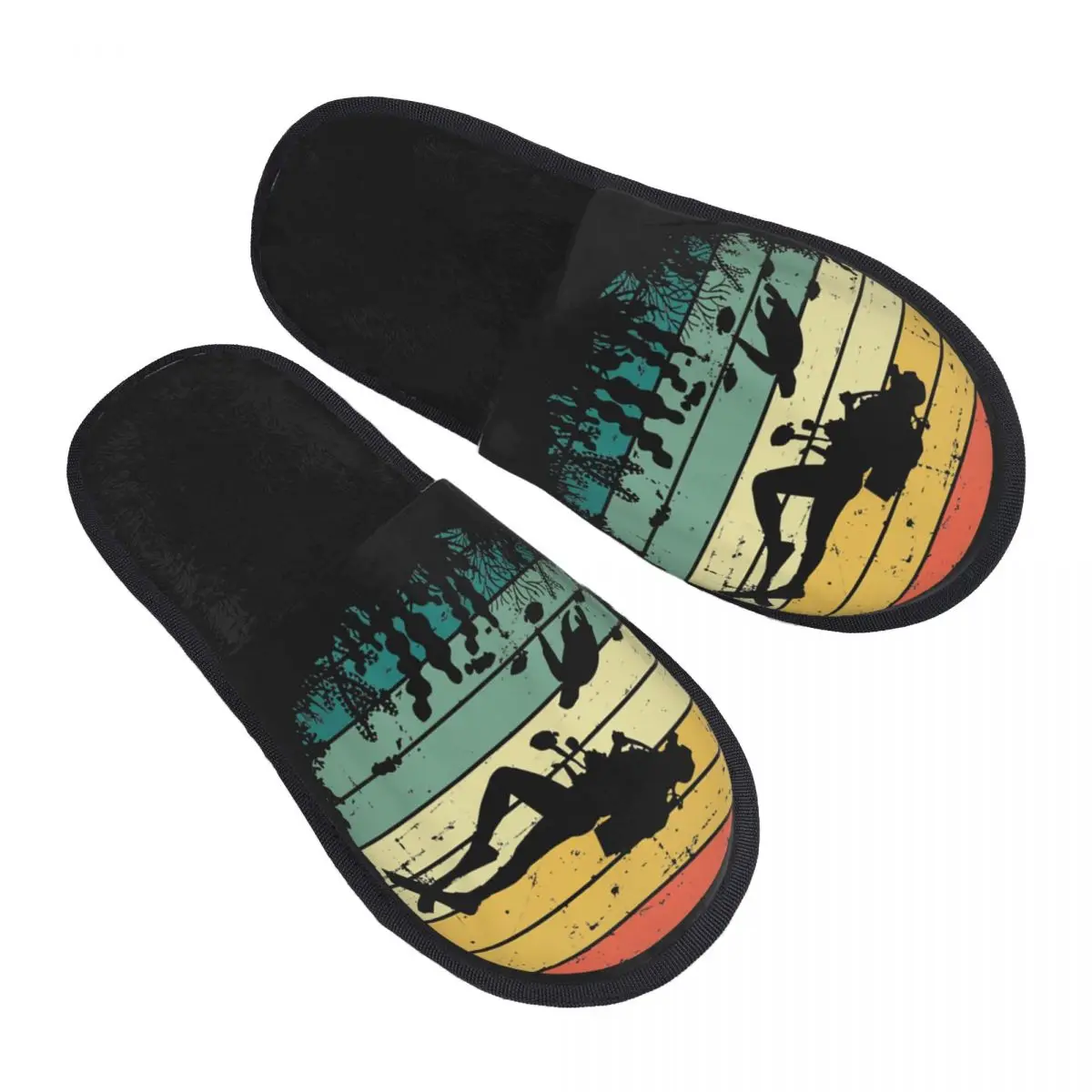 

Custom Scuba Diving Dive Diver Soft Memory Foam House Slippers Women Comfy Warm Anti-skid Sole Slipper