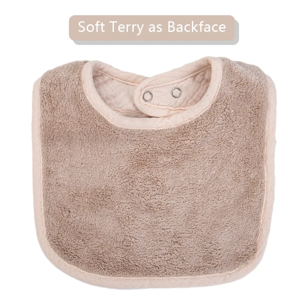 لطيف الدب الشاش القطن الطفل المرايل منشفة لعاب الأطفال U-جيوب ماصة الكورية الأطفال أطفال بنين بنات عصابات تغذية ملابس التجشؤ