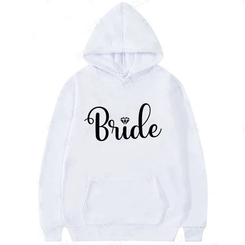 Bluza z kapturem dla pary, modna bluza uliczna, swobodna bluza na wesele, bluza na przyjęcie weselne.