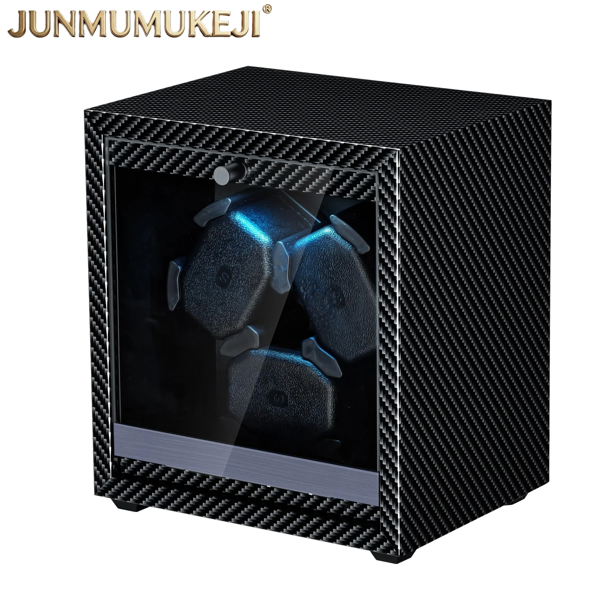 

Automatic Watch Winder for 3/6 Watches USB Cable Storage Box for Automatic Watches Rotator Box Mechanical Watch Display Case