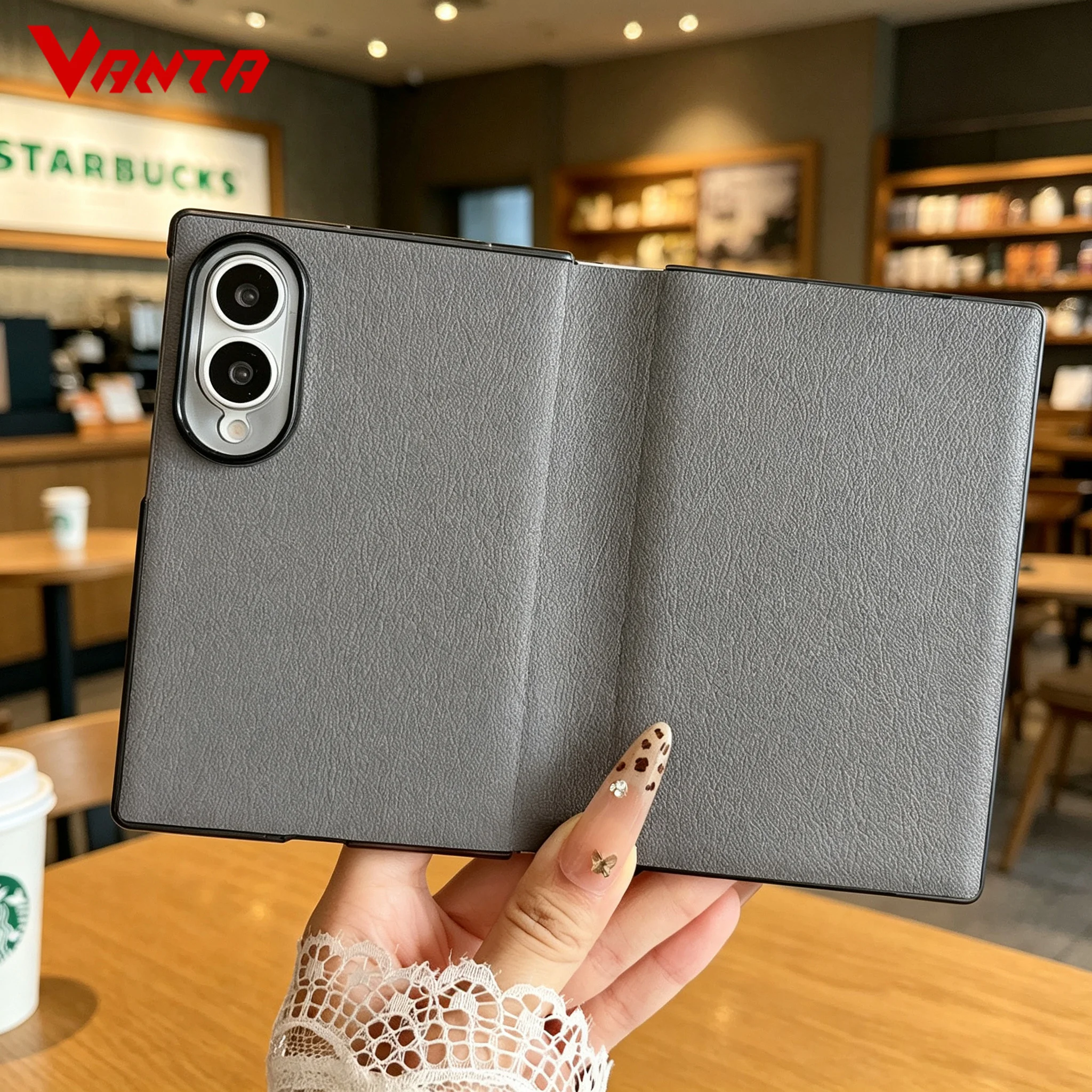 Business Plain Leather All-inclusive Flip Case for Samsung Galaxy Z Fold 8 Wide 7 6 5 Fold8 Ultra Camera Protection Bumper Cover
