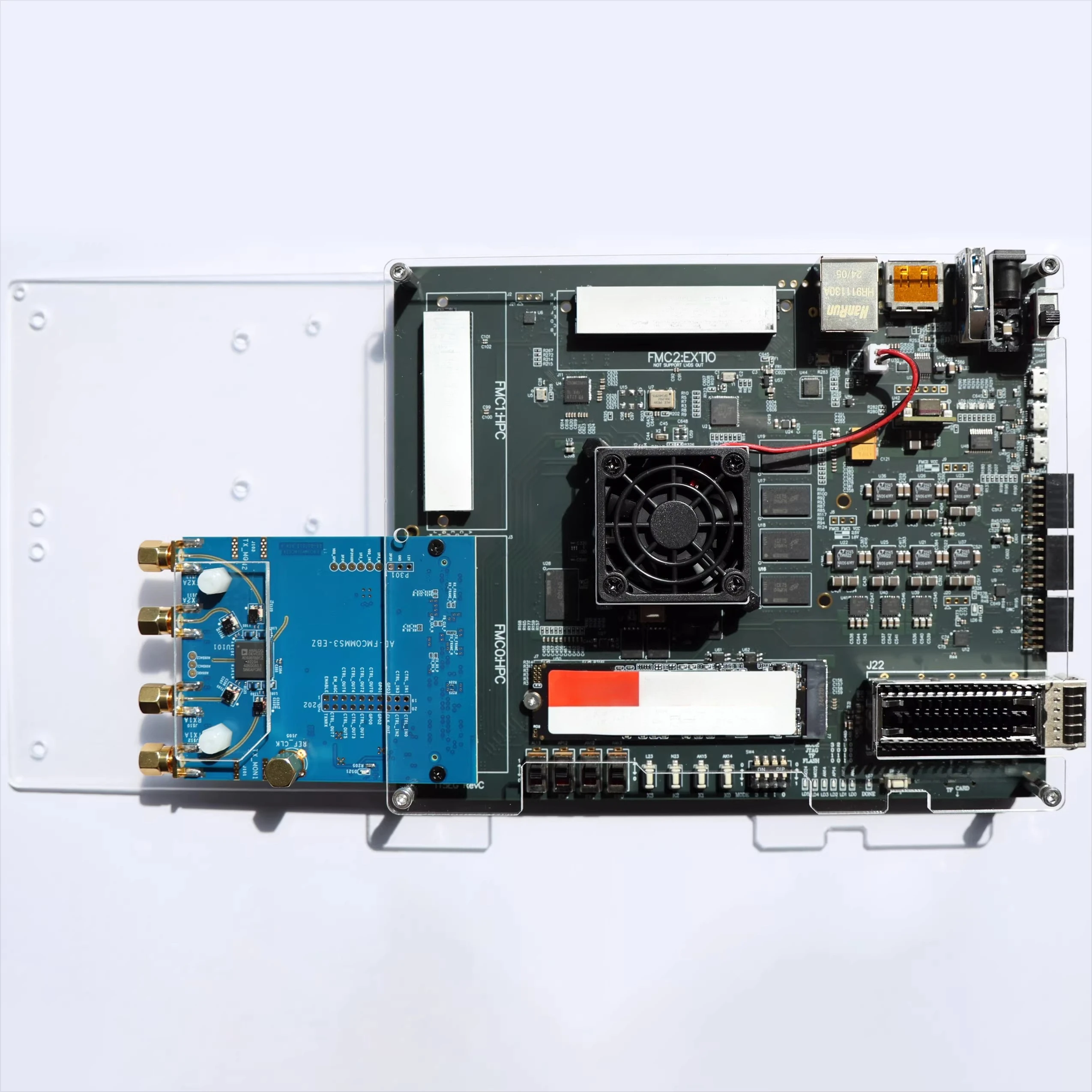 MPSOC Development Board XCZU15EG with FMC HPC Software Radio