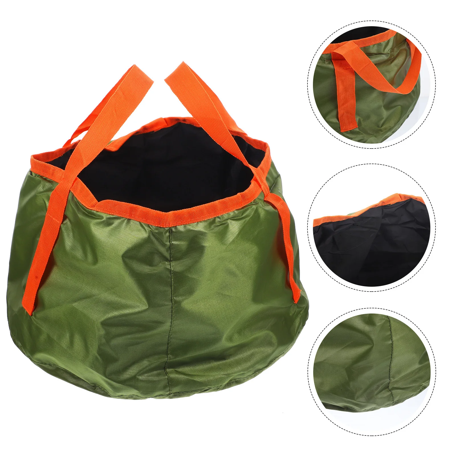 

1Pcs Folding Water Basin Portable Outdoor Camping Hiking Drifting Waterproof Polyester Lightweight Easy Carry Practical Gift